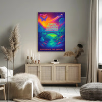 Fly to New River Gorge National Park Poster
