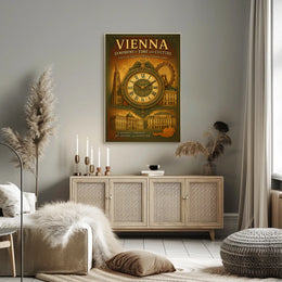 Vienna Symphony Of Time And Culture Poster