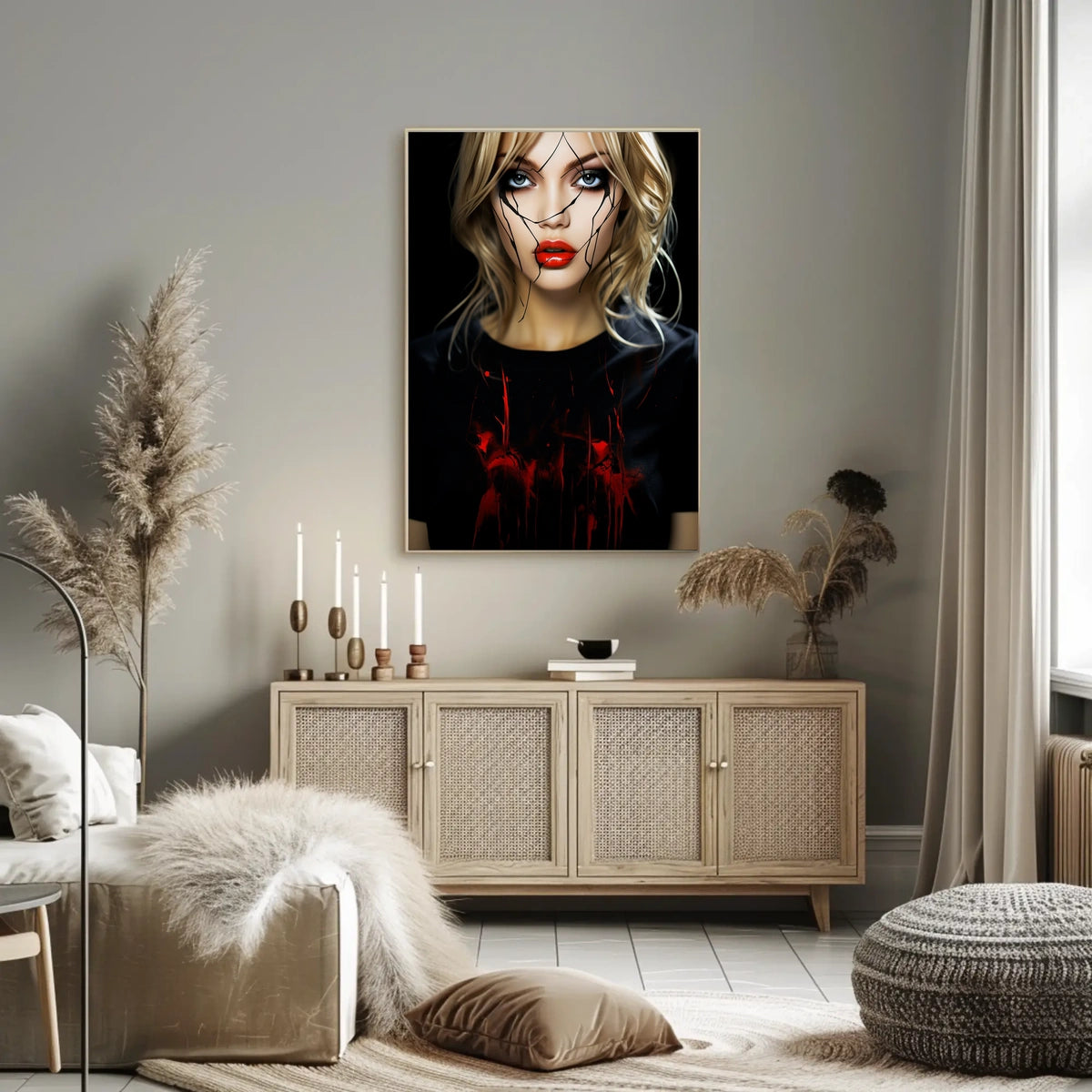 Fractured Beauty Poster