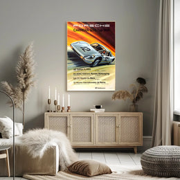 Porsche Carrera GTS Typ 904 Racing Achievements Poster