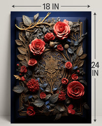 Floral Elegance Poster