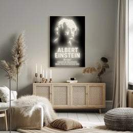 Albert Einstein Theory Of Relativity Poster