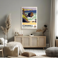 Discover Cornwall Poster