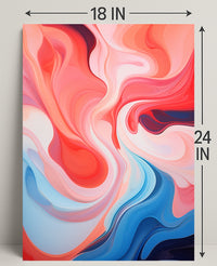 Abstract Fluidity Abstract Poster