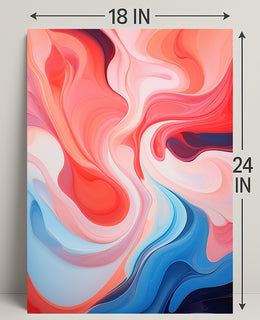 Abstract Fluidity Abstract Poster