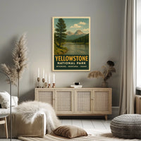 Yellowstone National Park Poster