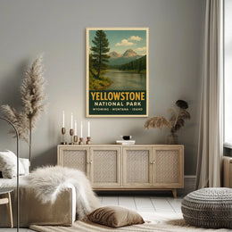 Yellowstone National Park Poster