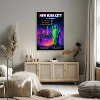 New York City A Legacy of Lights Poster PosterGoat