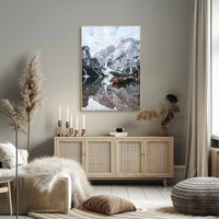 Serene Mountain Lake Poster