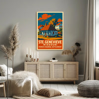 Ste. Genevieve French Colonial Poster