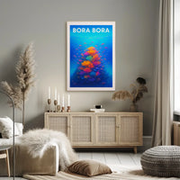 Bora Bora Underwater Paradise Poster