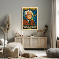 Albert Einstein Theory Of Relativity Poster