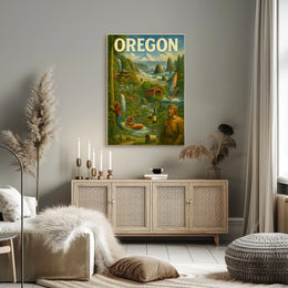 Discover Oregon Poster