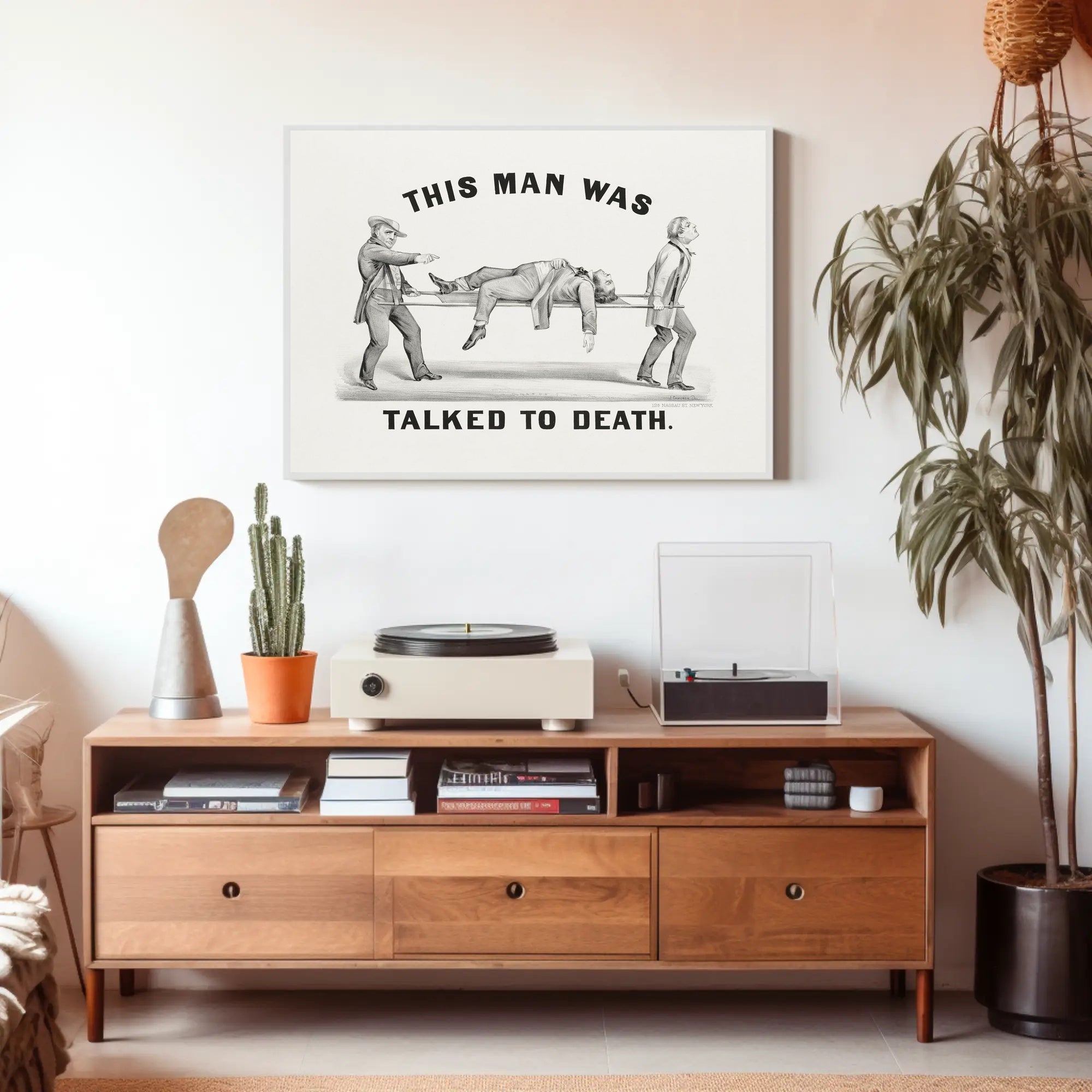 Talked to Death Poster