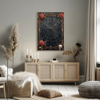 Gothic Vintage Ornate Web Design Art Poster