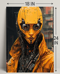 Futuristic Sentinel Poster PosterGoat