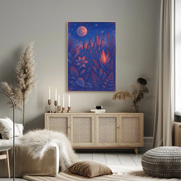 Cityscape In Bloom Poster