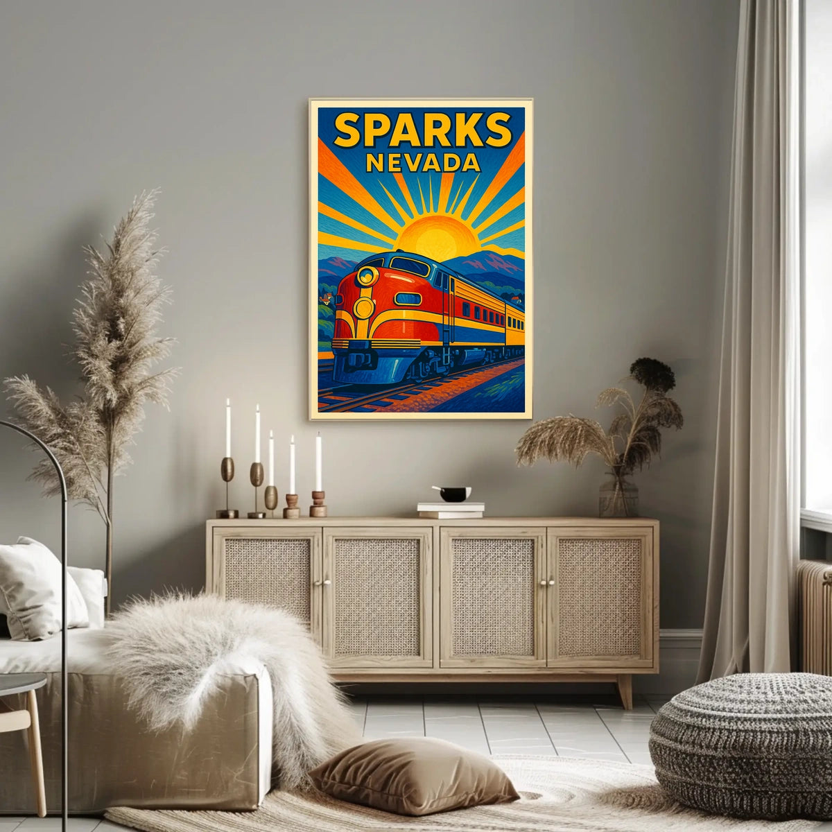 Sparks, Nevada Poster