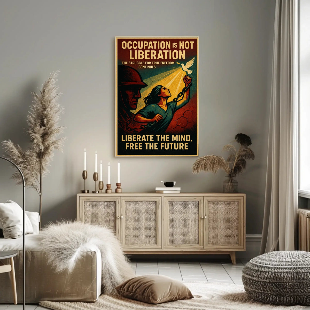 Liberation And Freedom Poster