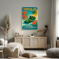 Tropical Ice Team Jamaica Poster