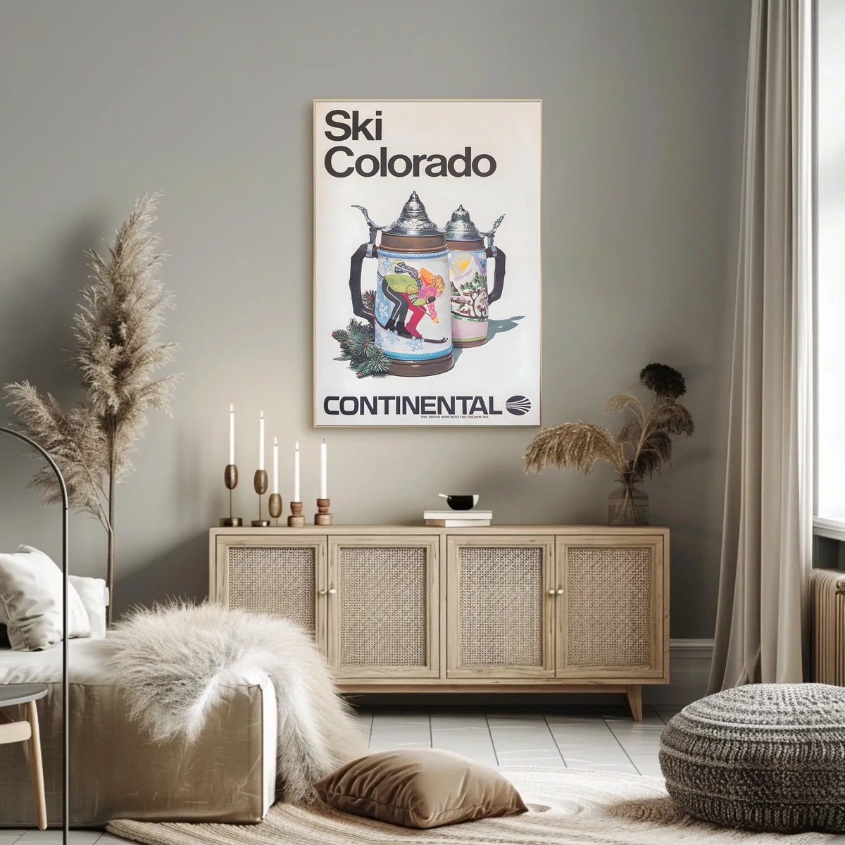 Ski Colorado Adventure Poster