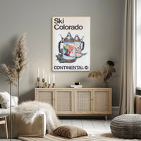 Ski Colorado Adventure Poster