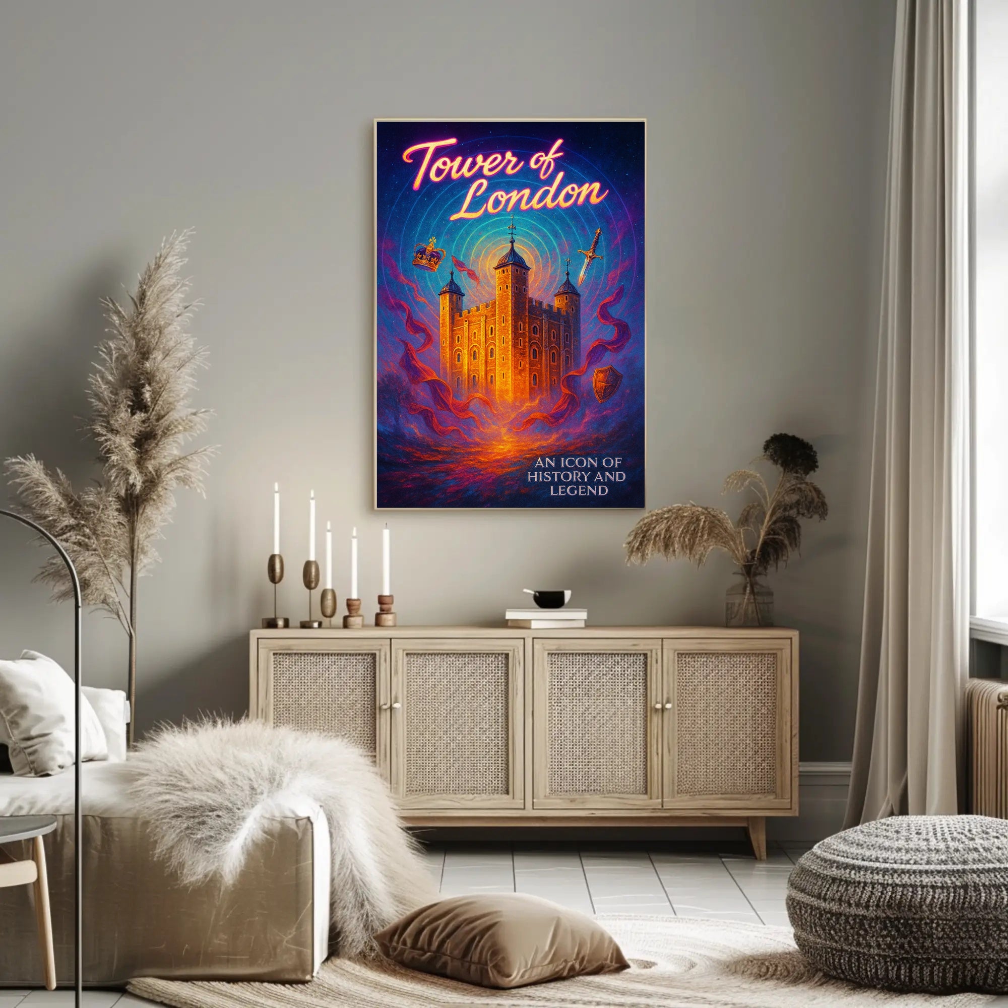 Tower of London Legend: Cultural or Heritage Poster