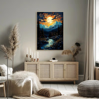 Aye Mystical Landscape Poster
