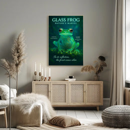 Glass Frog NatureS Marvel Poster