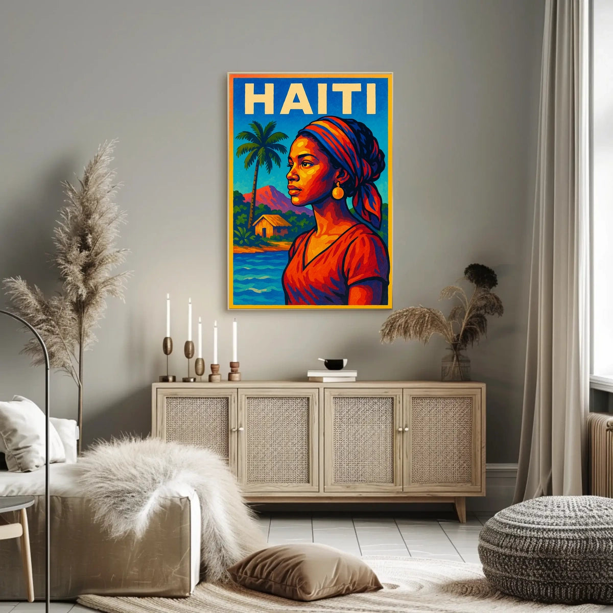 Haiti Vibrant Heritage Poster
