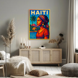 Haiti Vibrant Heritage Poster