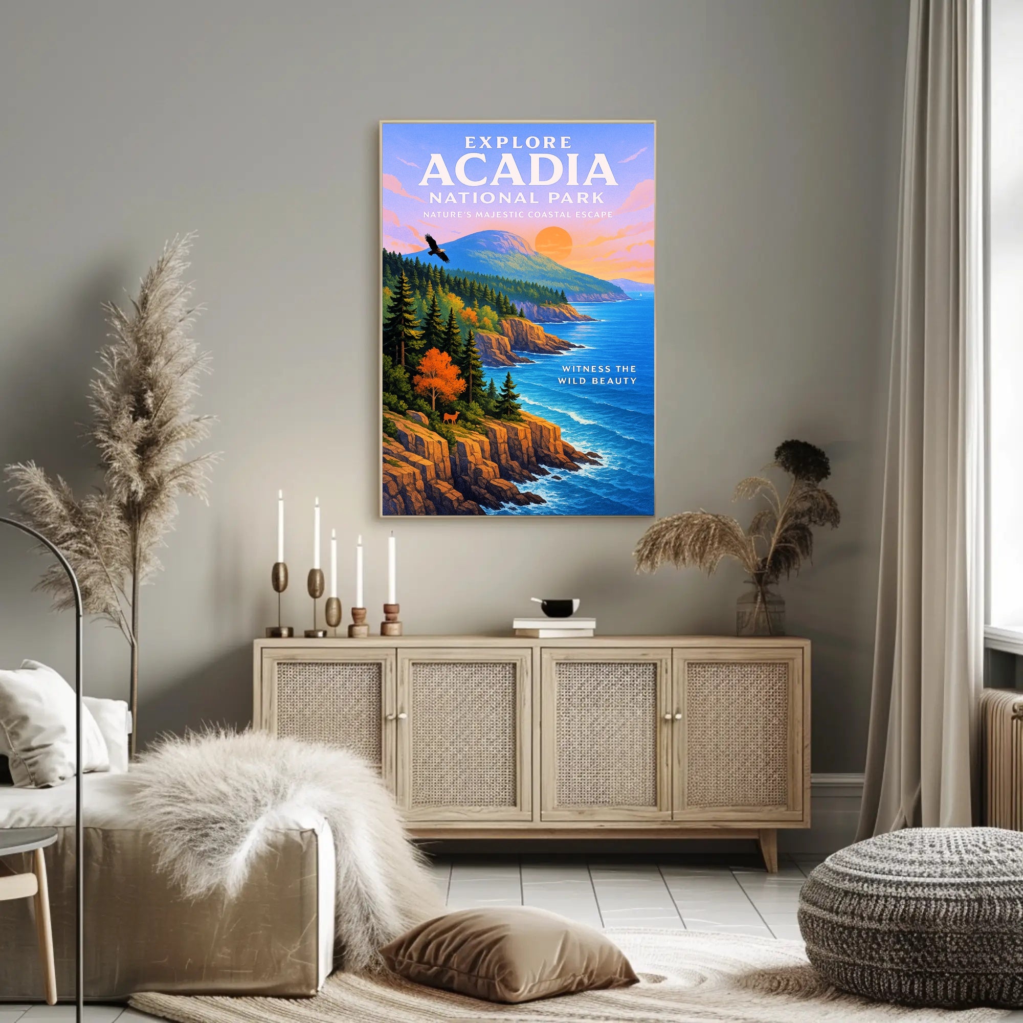 Explore Acadia National Park Poster