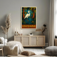 Louisiana Wildlife Poster