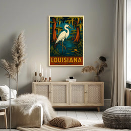 Louisiana Wildlife Poster