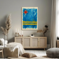 Abstract Flag Design Abstract Poster