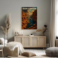 Glen Canyon, Utah Poster