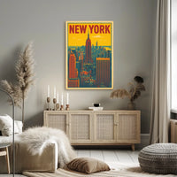 New York Skyline Poster