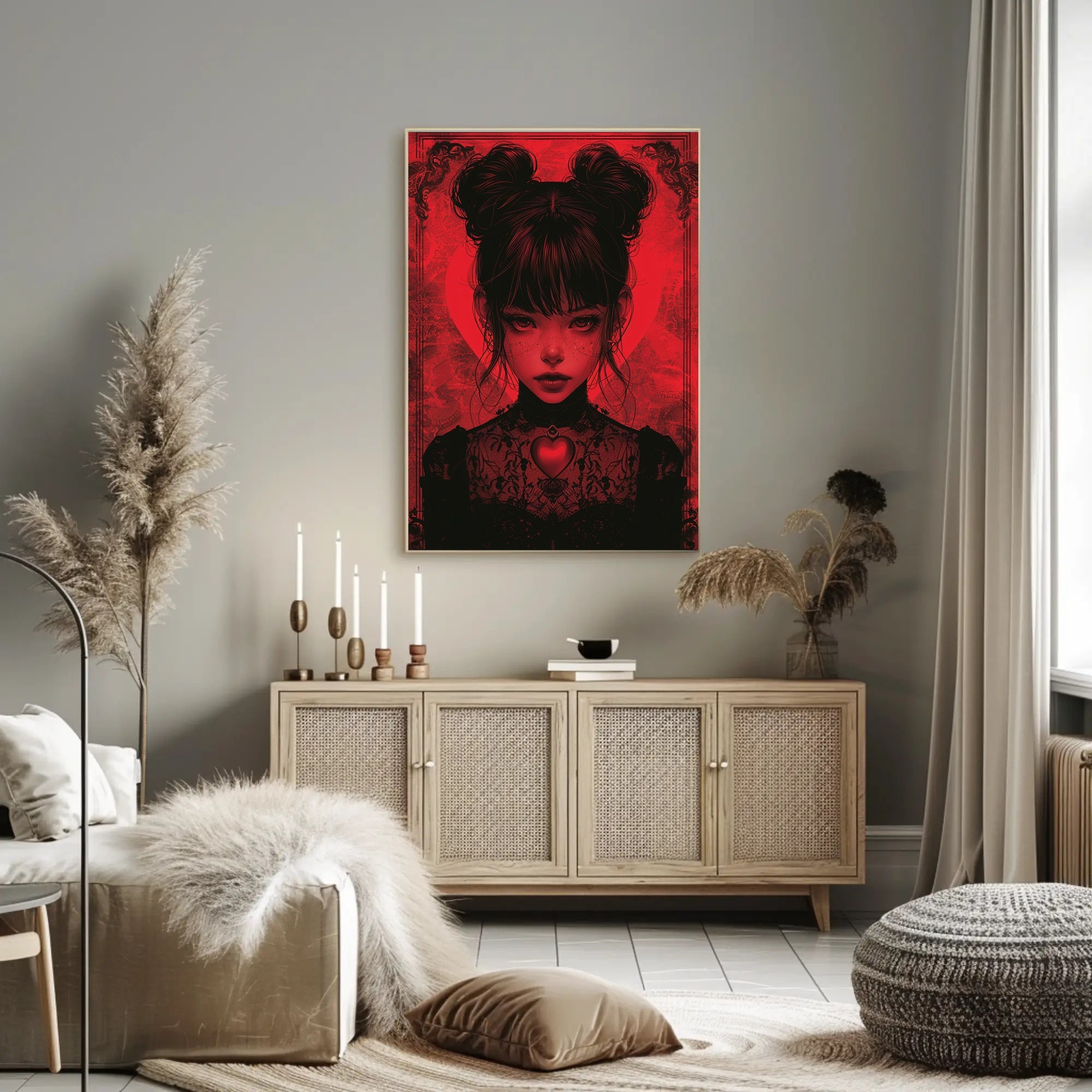 Gothic Elegance Poster PosterGoat