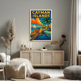 Cayman Islands Paradise Poster
