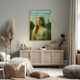 Saint Ethelreda (Audrey) Poster