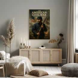 The American Civil War Poster