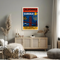 California Golden State Culture – Cultural or Heritage Poster