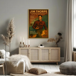 Jim Thorpe: A Legacy of Versatility and Excellence Poster