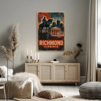 Richmond, Virginia Historical Tribute Poster