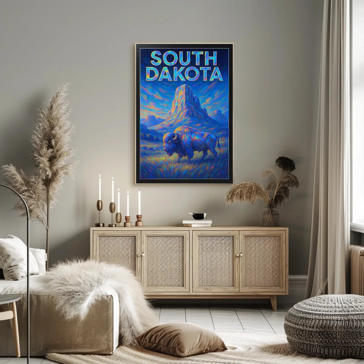 South Dakota Wilderness Poster