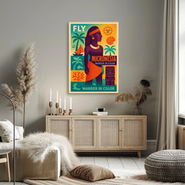 Wander in Color Micronesia Poster