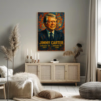 Jimmy Carter Presidential Term Poster
