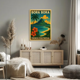 Bora Bora Tropical Paradise Poster