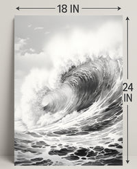 The Power Of The Ocean Poster