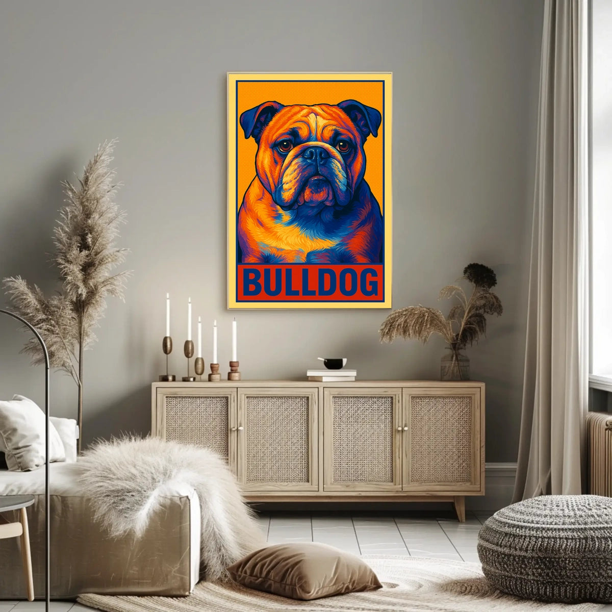Bold Bulldog Bold Poster